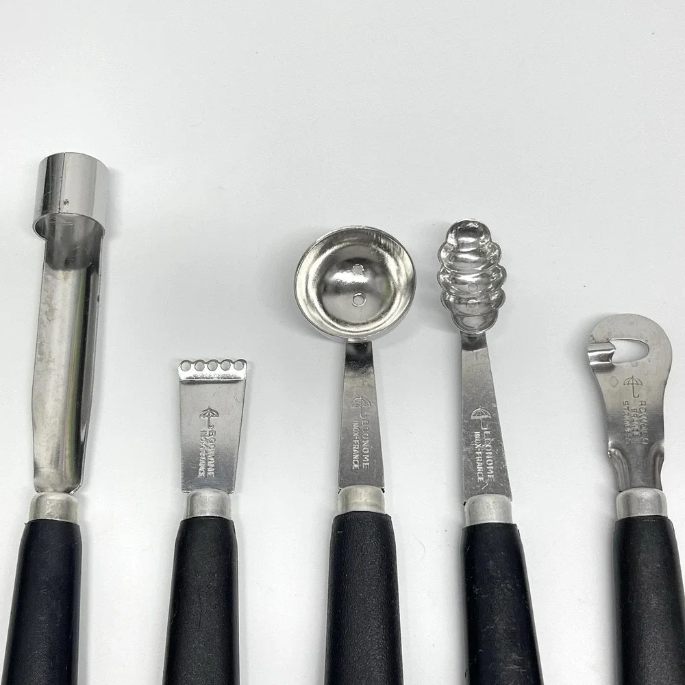 Vintage Econome Inox France & Rowoco‎ Kitchen Garnishing Tools Stainless Steel
